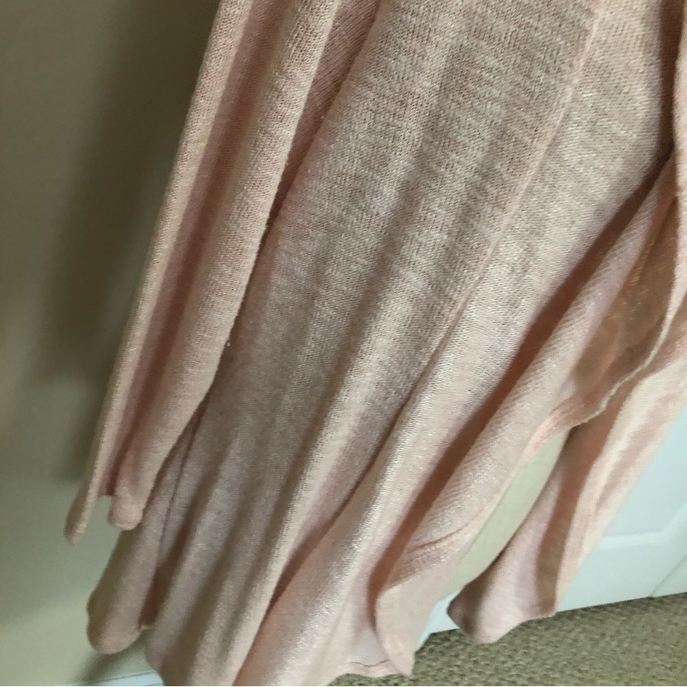 Chenault Lightweight Draped Front Open Cardigan - Picture 2 of 6